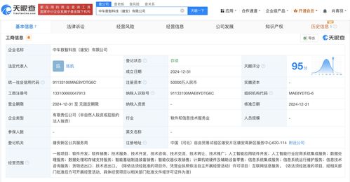 中國(guó)中車在雄安成立數(shù)智科技公司，助推人工智能行業(yè)集成服務(wù)